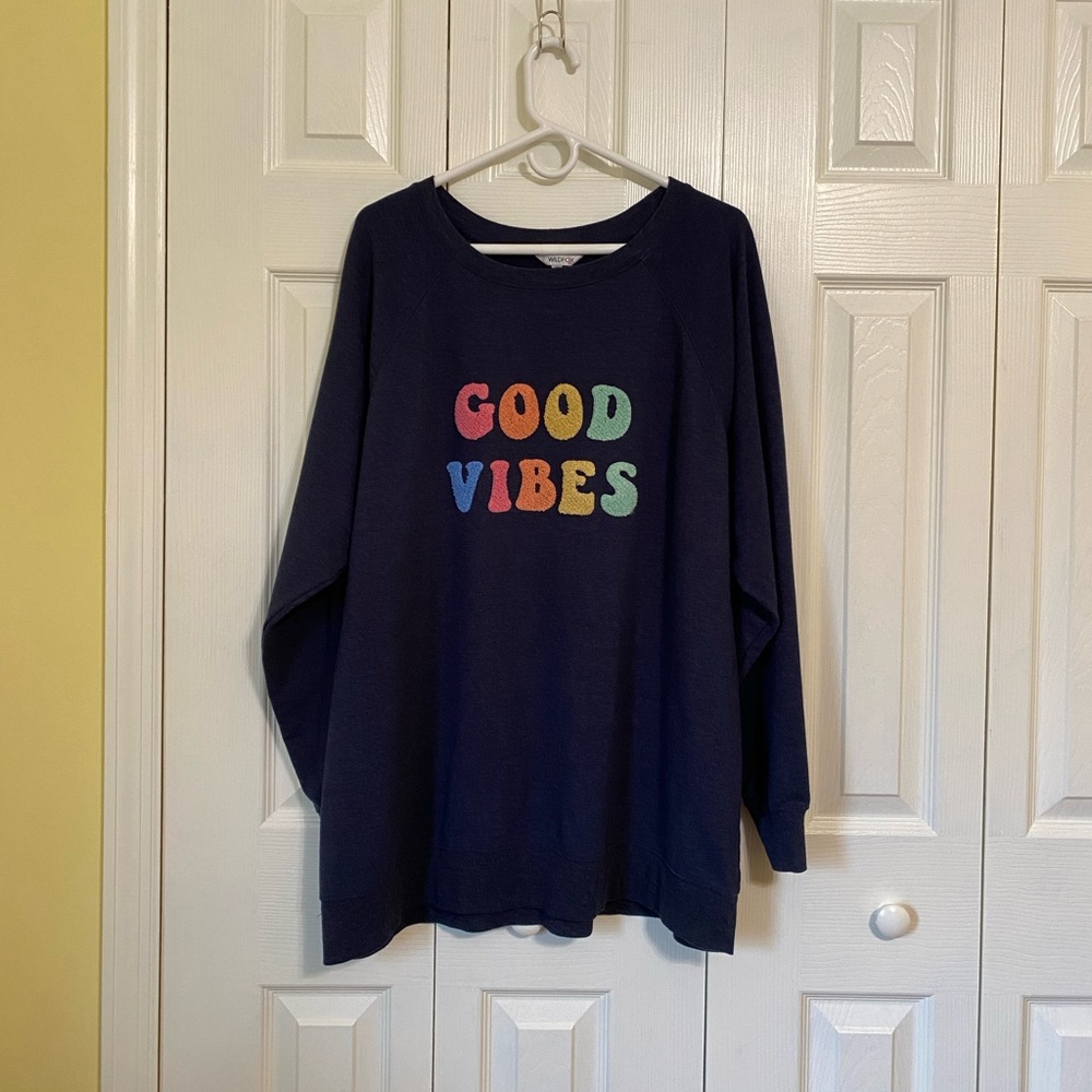 🌺Wildfox size XL Good Vibes sweatshirt